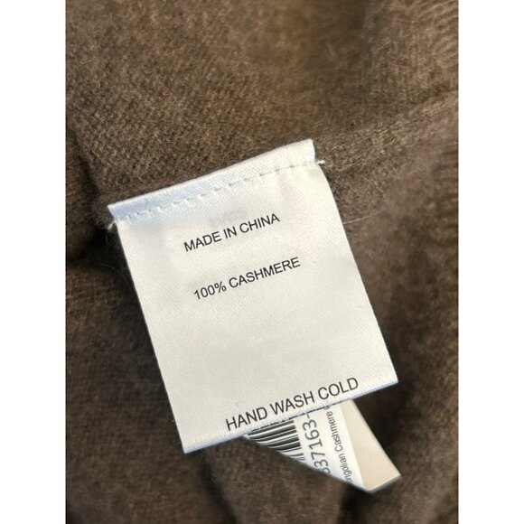 Quince Brown Cashmere Sweater XS Quiet Luxury Minimalist Neutralcore Style - Picture 4 of 4